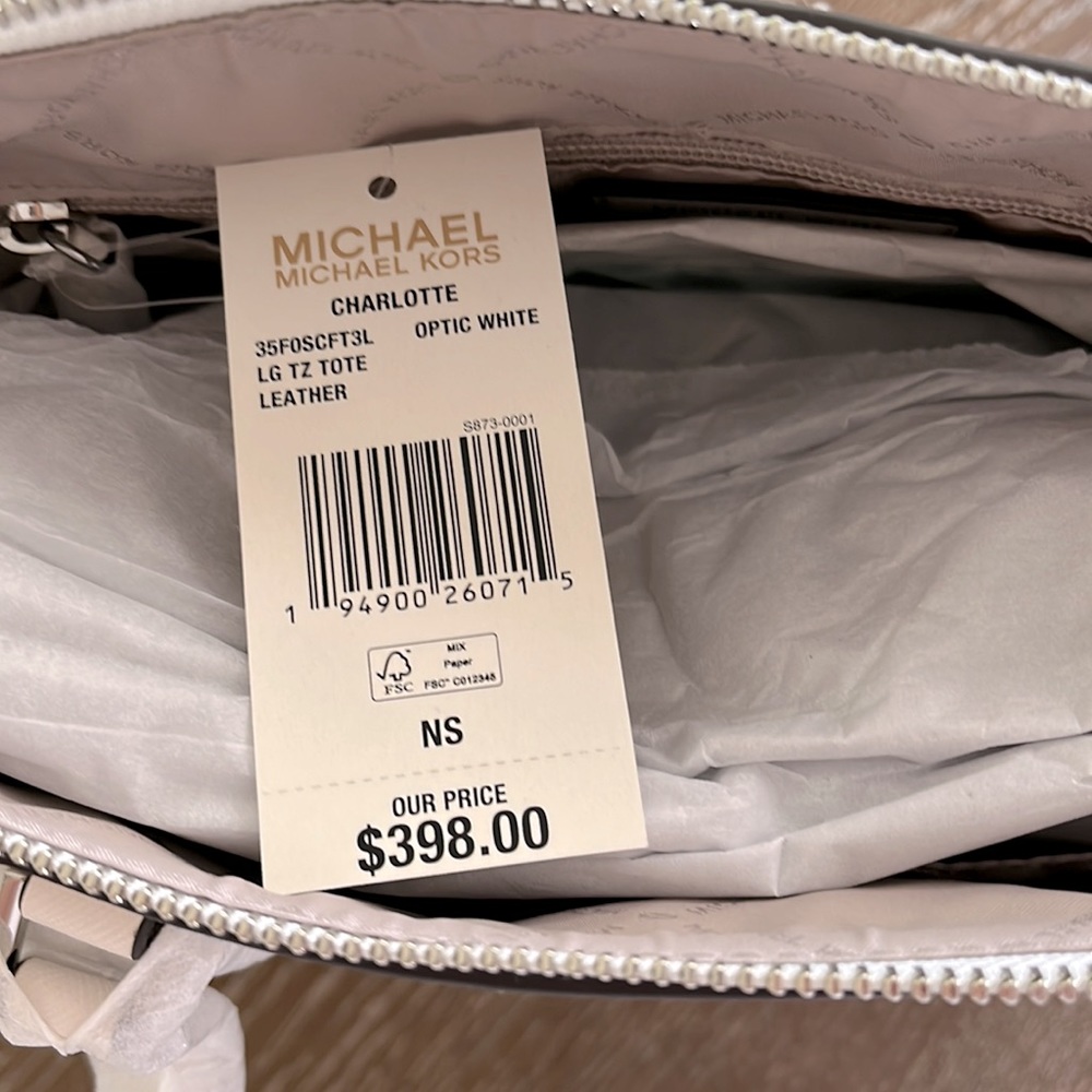 MICHAEL Michael Kors Charlotte Handbag - Picture 8 of 10